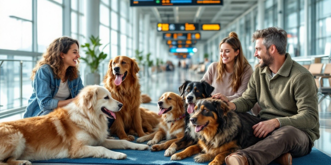 Sicher durch Silvester: Wie der Flughafen Köln Hunden einen lärmfreien Neujahrsstart ermöglicht